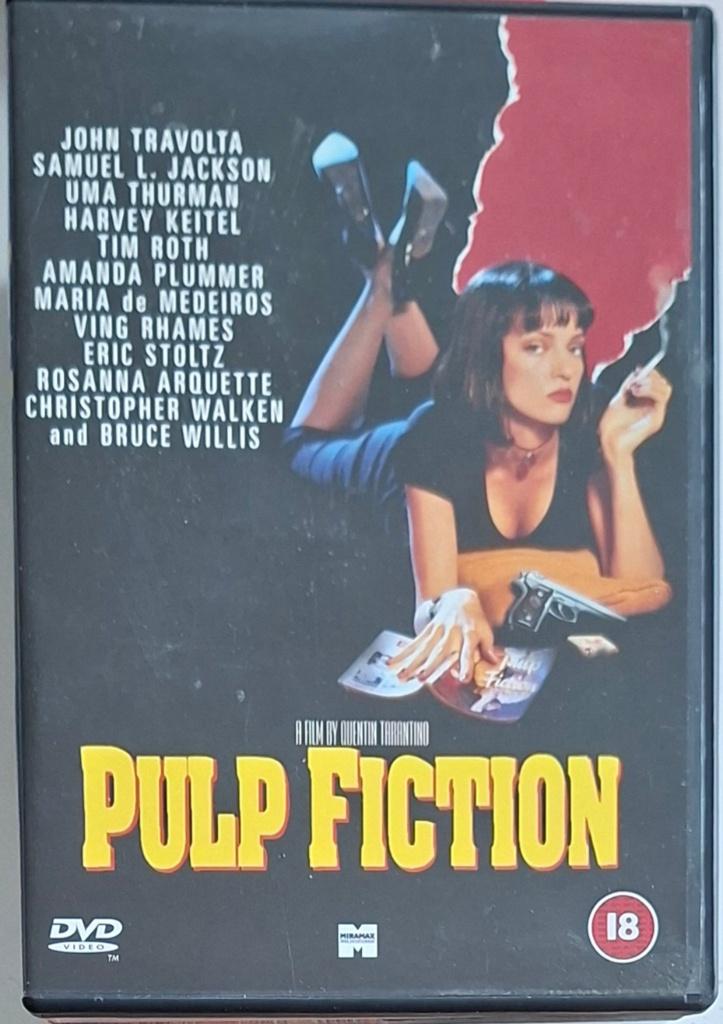 Pulp Fiction (1994) DVD UK, Vanaf 16 jaar, Ophalen of Verzenden, Gebruikt, Actiethriller