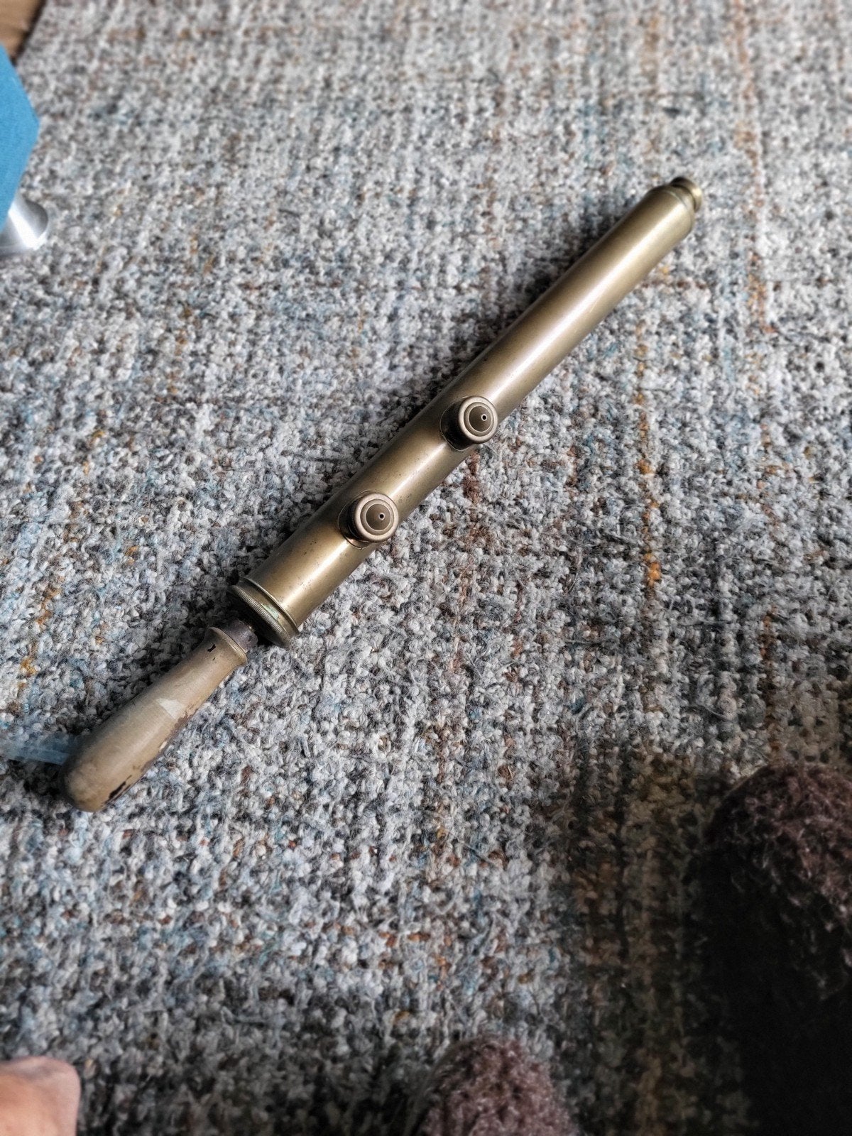 Antieke Koperen Luizenspuit voor Kippen, Antiek en Kunst, Ophalen of Verzenden, Koper