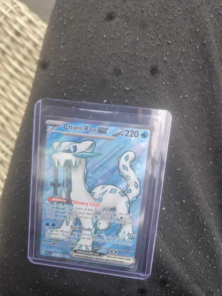 Chien-pao EX 236 paldea evolved, Ophalen of Verzenden, Zo goed als nieuw