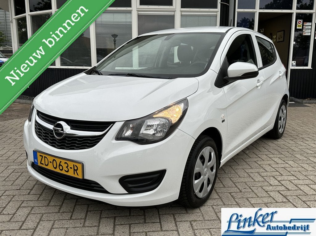 Opel KARL 1.0 ecoFLEX 120 Jaar Edition - NL-AUTO AIRCO NAVI, Auto's, 839 kg, Stof, Euro 6, Met garantie (alle)