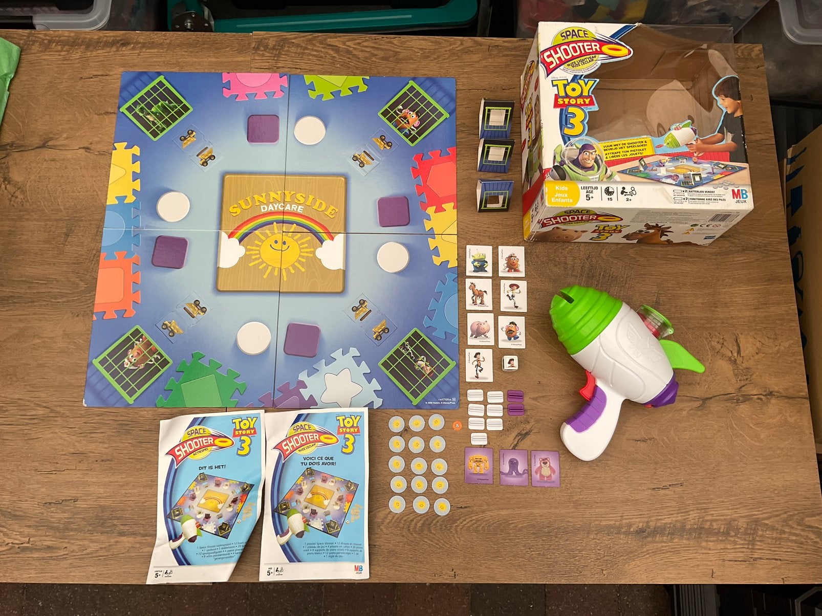 Toy Story SPACE SHOOTER Toy Story 3 BUZZ lightyear, werkt!, Ophalen, Overige figuren, Zo goed als nieuw, Beeldje of Figuurtje