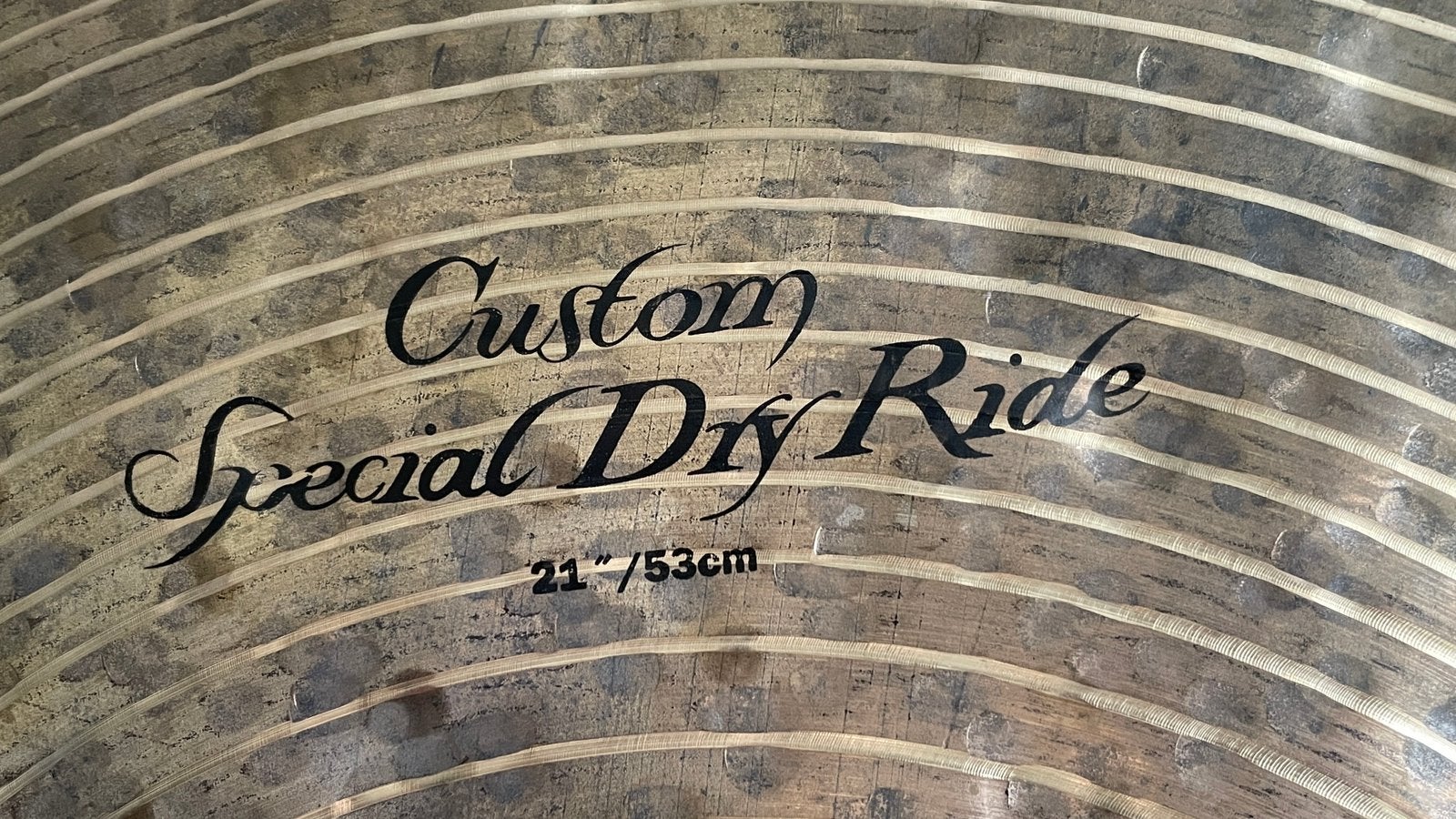 Zildjian K Custom Special Dry Ride 21 inch, Ophalen, Zo goed als nieuw, Drums of Percussie
