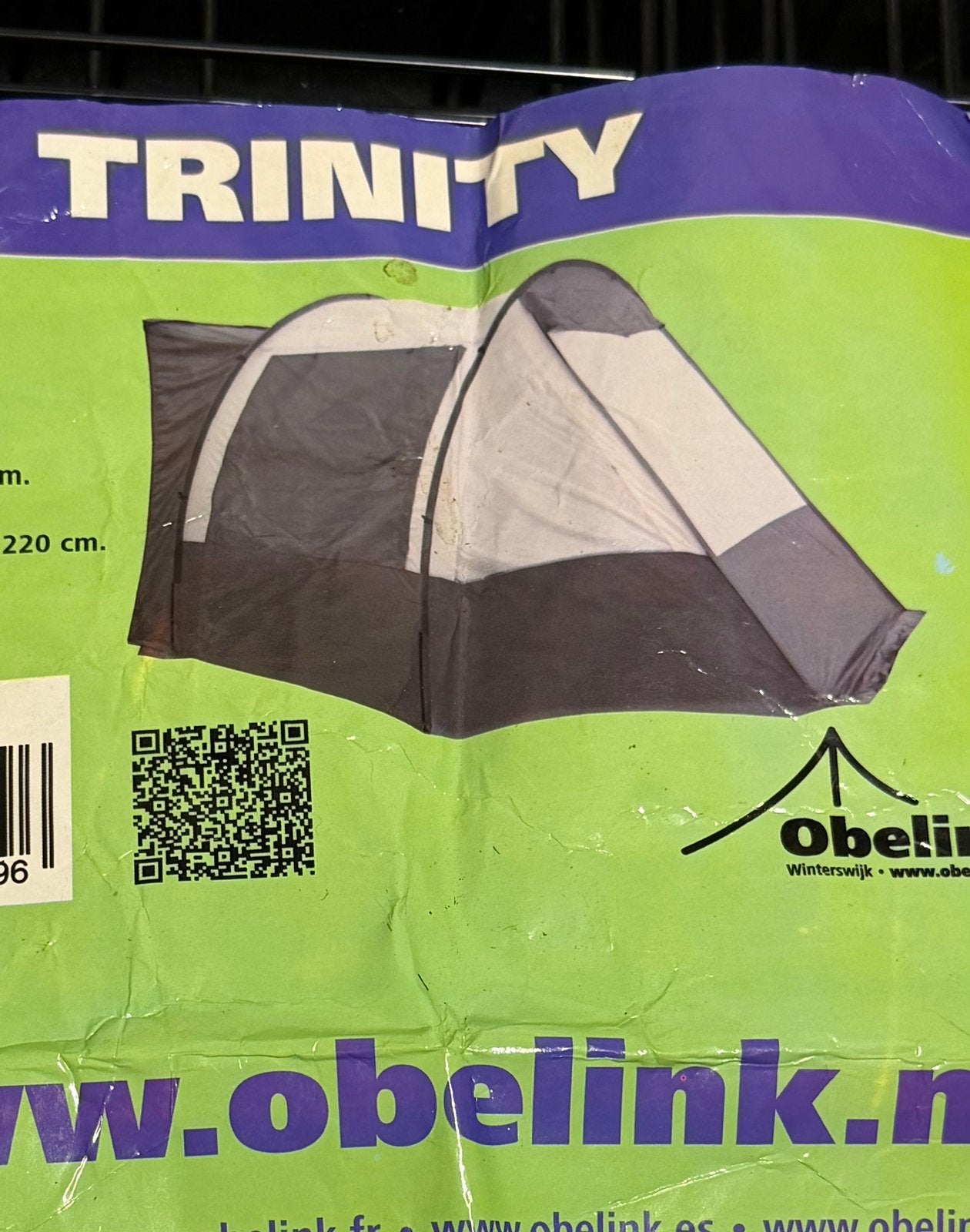 Obelink Trinity Bustent, Ophalen of Verzenden, Gebruikt, Tot en met 2