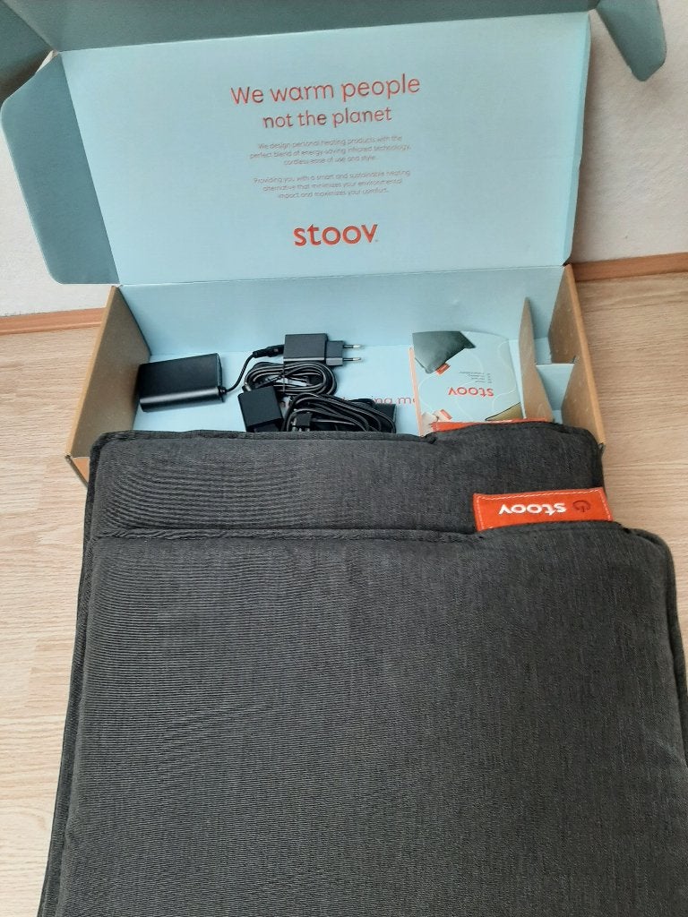 stoov warmtekussens, Overige merken, Zwart, Vierkant, Nieuw