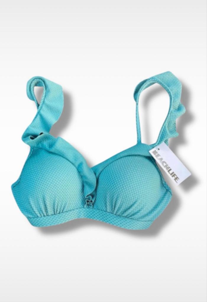 Nieuwe Beachlife bikinitop - Maat C70 - Turquoise, Ophalen of Verzenden, Nieuw, Overige kleuren, Bikini