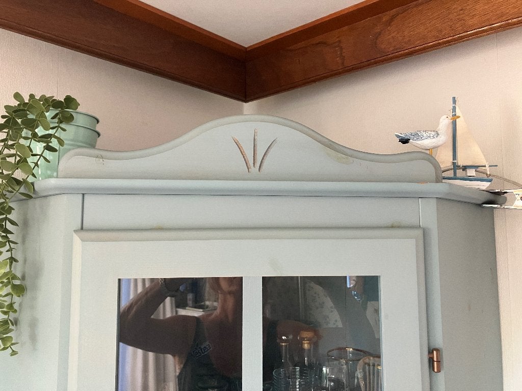 Hoekkast IKEA, Huis en Inrichting, Kasten | Vitrinekasten, Ophalen, Gebruikt, Met deur(en), Scandinavisch
