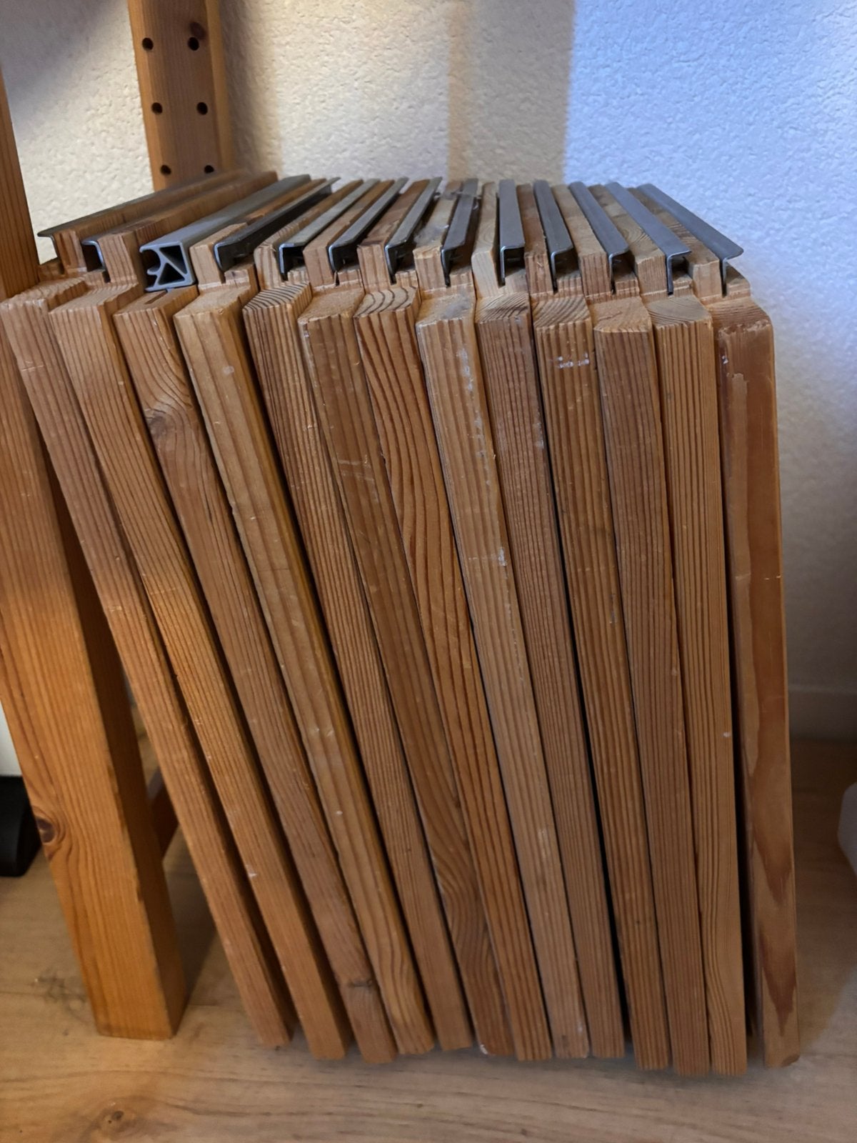 Planken voor Ikea inar stellingen, Ophalen, Gebruikt