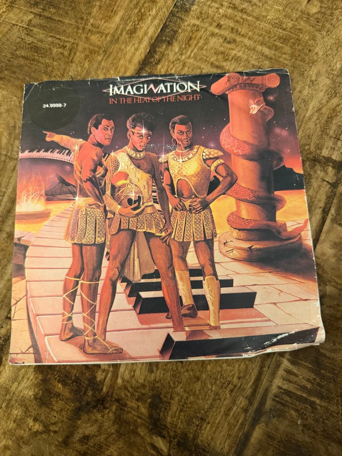 Imagination - In The Heat Of The Night single, LP, Gebruikt, Ophalen of Verzenden, Pop