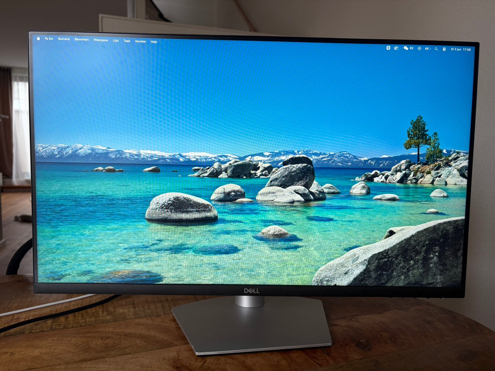 Dell Monitor 27 inch, Computers en Software, Monitoren, IPS, Full HD, Ophalen of Verzenden, Zo goed als nieuw