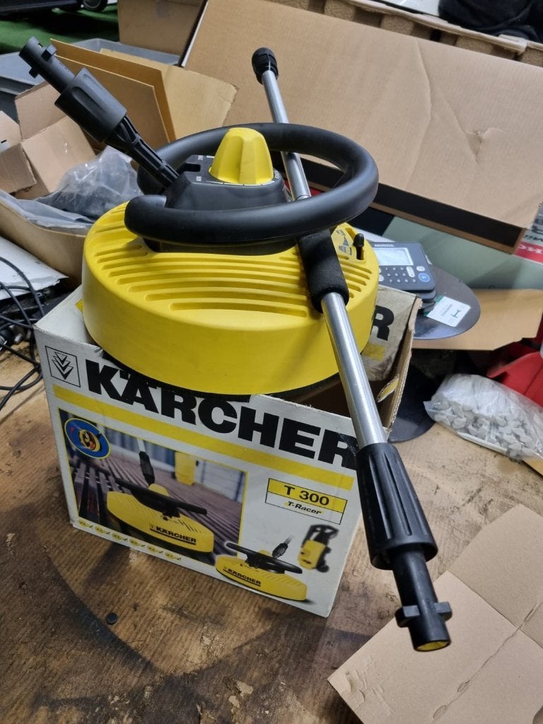 Karcher T-Racer 300 terrasreiniger, Ophalen of Verzenden, Nieuw, Elektrisch, Karcher terras reiniger