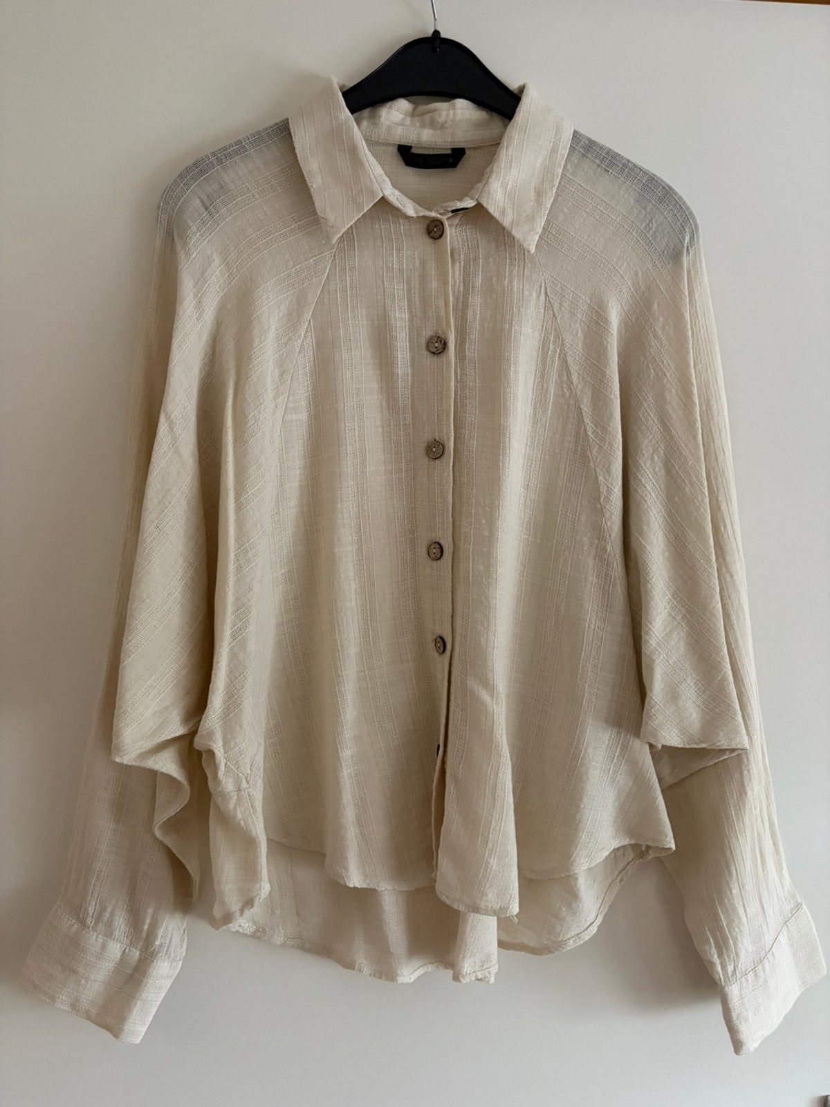 Blouse Zara Nieuw zonder prijskaartje, Ophalen of Verzenden, Nieuw, Maat 36 (S), Beige