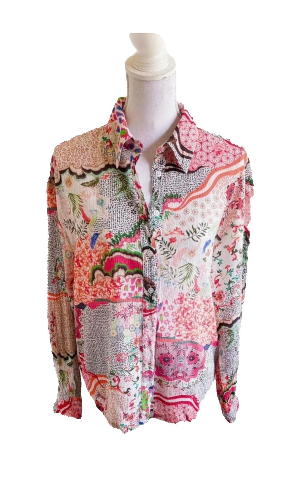 SALE mooie blouse van Alix M, Maat 38/40 (M), Ophalen of Verzenden, Zo goed als nieuw, Alix