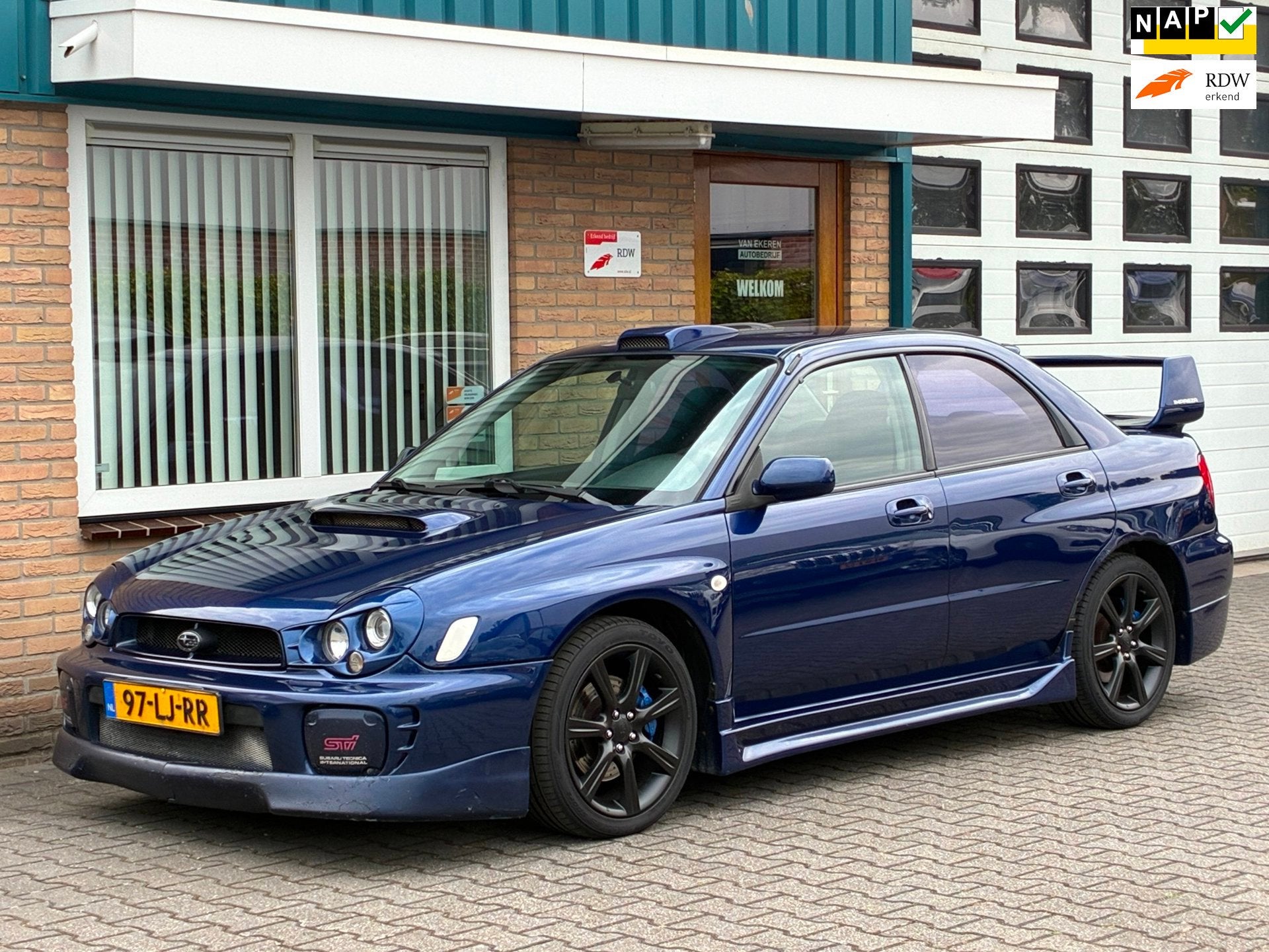 Subaru Impreza 2.0 WRX AWD, Auto's, 1994 cc, Stof, Gebruikt, 4 cilinders