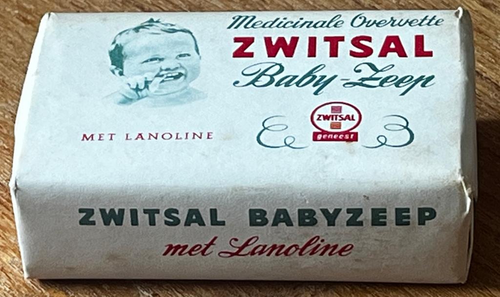 oud stukje babyzeep Zwitsal Apeldoorn, Ophalen of Verzenden, Zo goed als nieuw, Verpakking