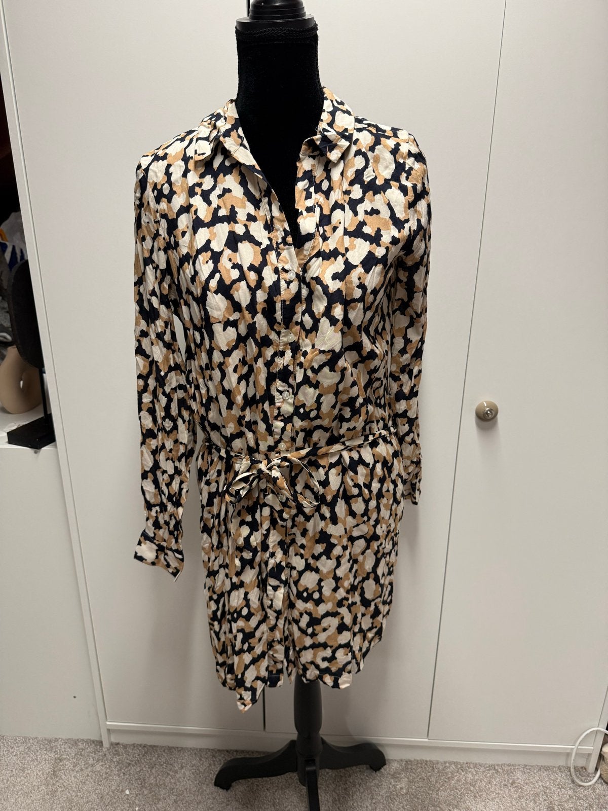 Vero Moda Jurk Maat M - Luipaardprint, Ophalen of Verzenden, Gedragen, Maat 38/40 (M), Meerkleurig