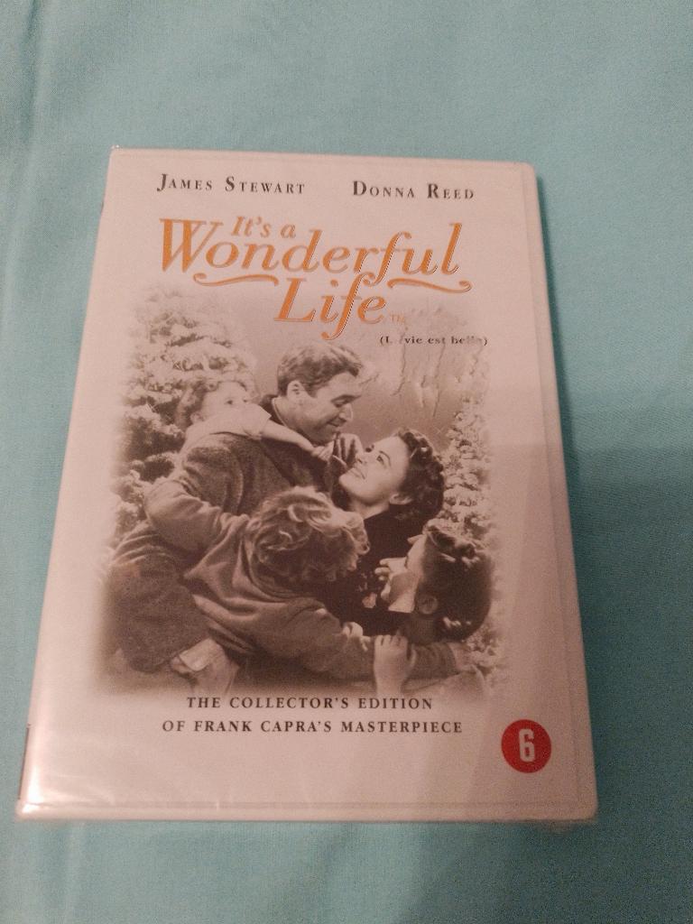 It's a Wonderful Life - dvd - James Stewart - nieuwstaat, Overige genres, Ophalen of Verzenden, Nieuw in verpakking, 1940 tot 1960