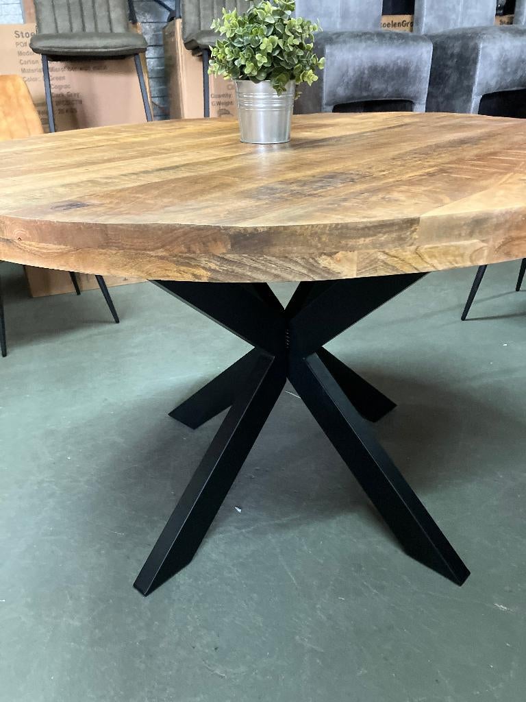 ronde tafels 180-170-160cm AKTIE PRIJZEN -direct leverbaar, Huis en Inrichting, Tafels | Eettafels, Ophalen, Rond, Nieuw, 150 tot 200 cm