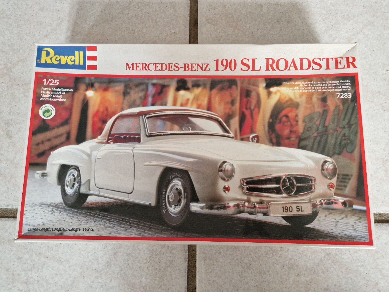 Revell Mercedes-Benz 190 SL Roadster 1:25 Modelbouwkit, Ophalen, Groter dan 1:32, Truck, Revell