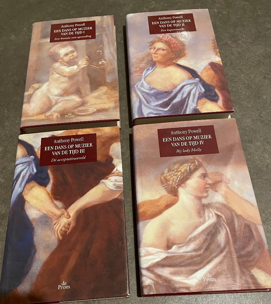Een dans op muziek van de tijd deel I-IV - Anthony Powel, Gelezen, Europa overig, Anthony Powel, Ophalen of Verzenden