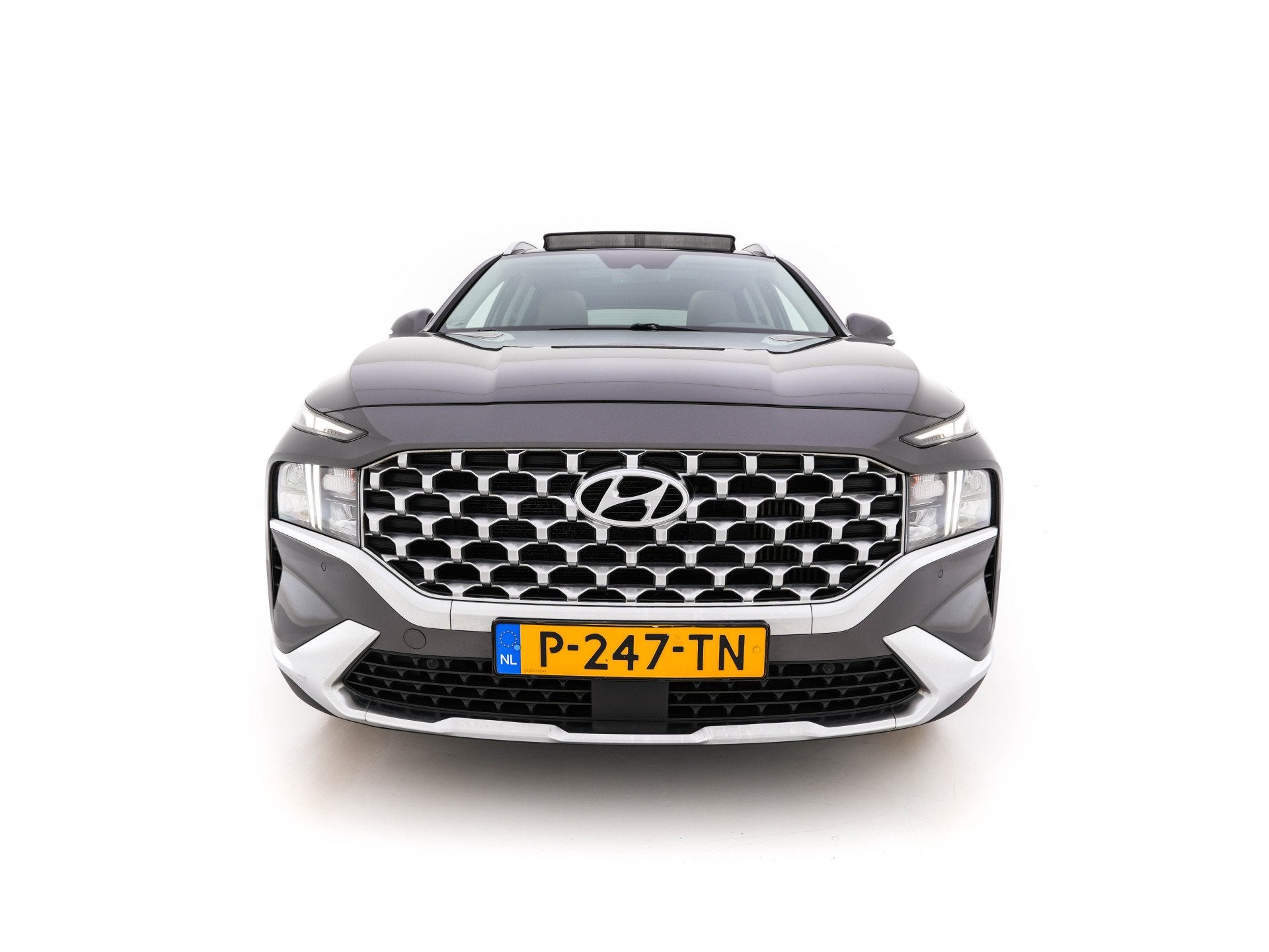 Hyundai Santa Fe 1.6 T-GDI Comfort Smart Sky AWD [ 7-Pers. ], 1350 kg, Santa Fe, Gebruikt, Euro 6