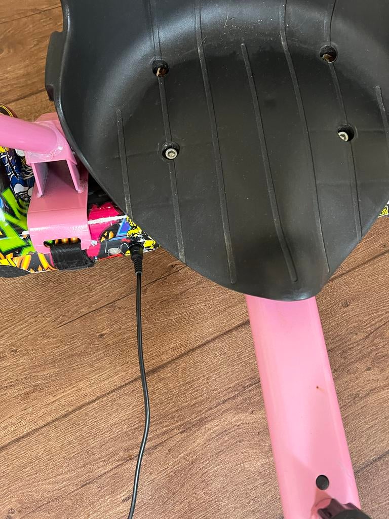 Roze Hoverboard Kart, Ophalen of Verzenden, Gebruikt