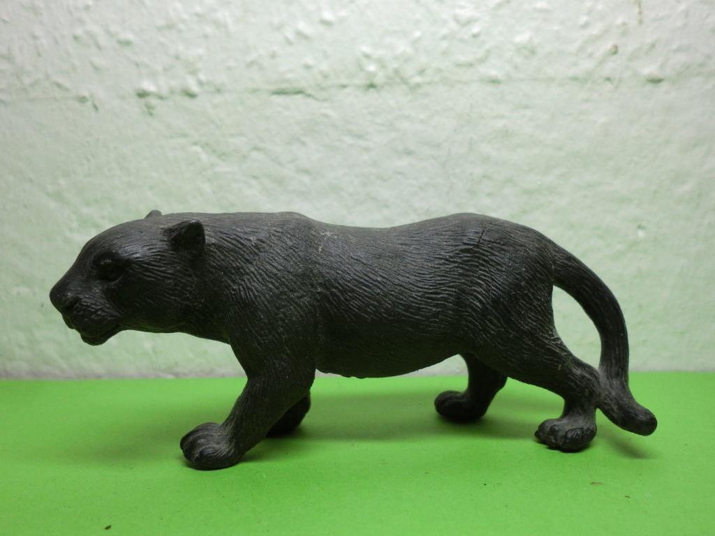 Schleich 14126 zwarte panter, dierfiguur, Verzamelen, Dierenverzamelingen, Ophalen of Verzenden, Gebruikt, Wild dier, Beeldje of Figuurtje