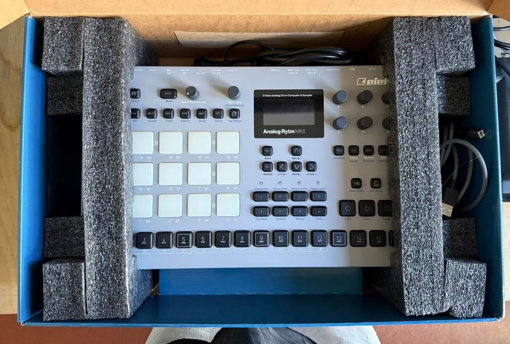 Elektron Analog Rytm MKII – Drumcomputer & Sampler, Ophalen of Verzenden, Zo goed als nieuw, Overige merken