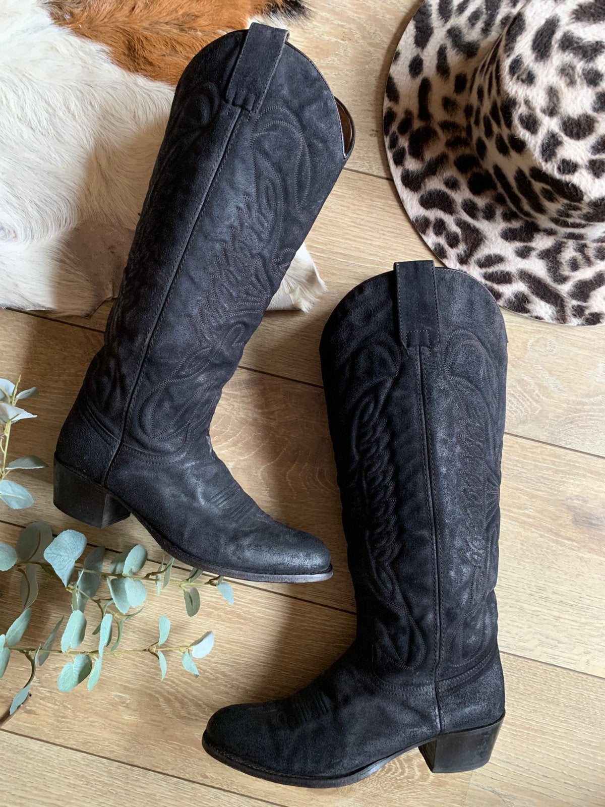 Sendra hoge cowboylaarzen 40 western boots laarzen, Hoge laarzen, -, Zwart, -