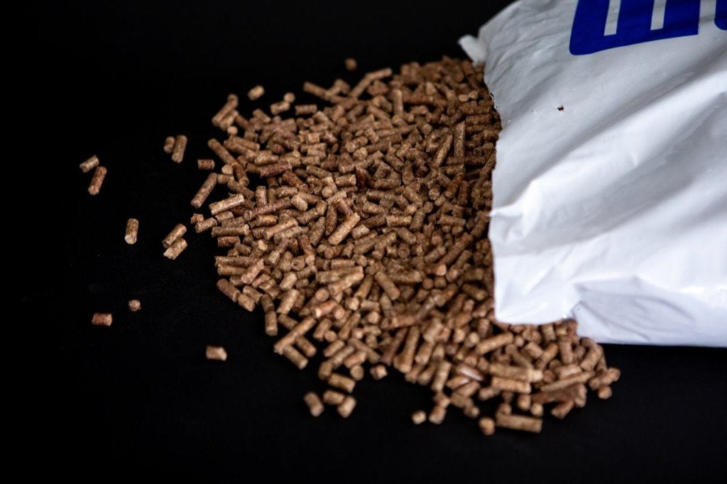 houtpellets pelletkorrels in zak 10kg, 36 zakken, Minder dan 3 m³, Ophalen, Overige houtsoorten