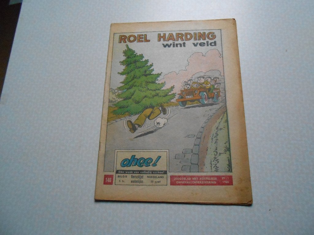 Ohee 146 Roel Harding wint veld 1966., Boeken, Eén stripboek, Ophalen of Verzenden, Gelezen