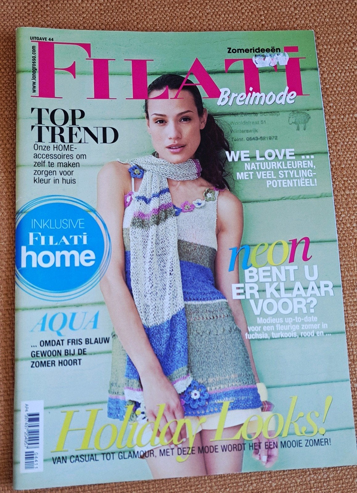 Filati Zomermode, breimode tijdschrift, Ophalen of Verzenden, Nieuw, Breien, Patroon of Boek