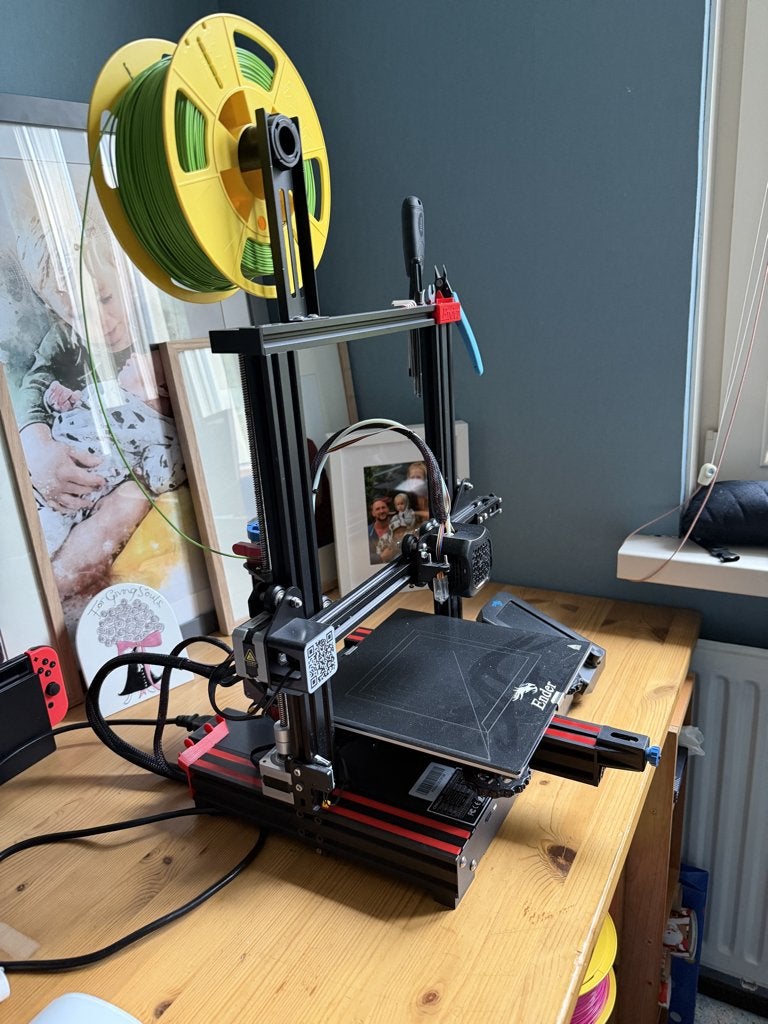 3D-printer met meerdere filament spoelen, Computers en Software, 3D Printers, Gebruikt, Filament, Ophalen