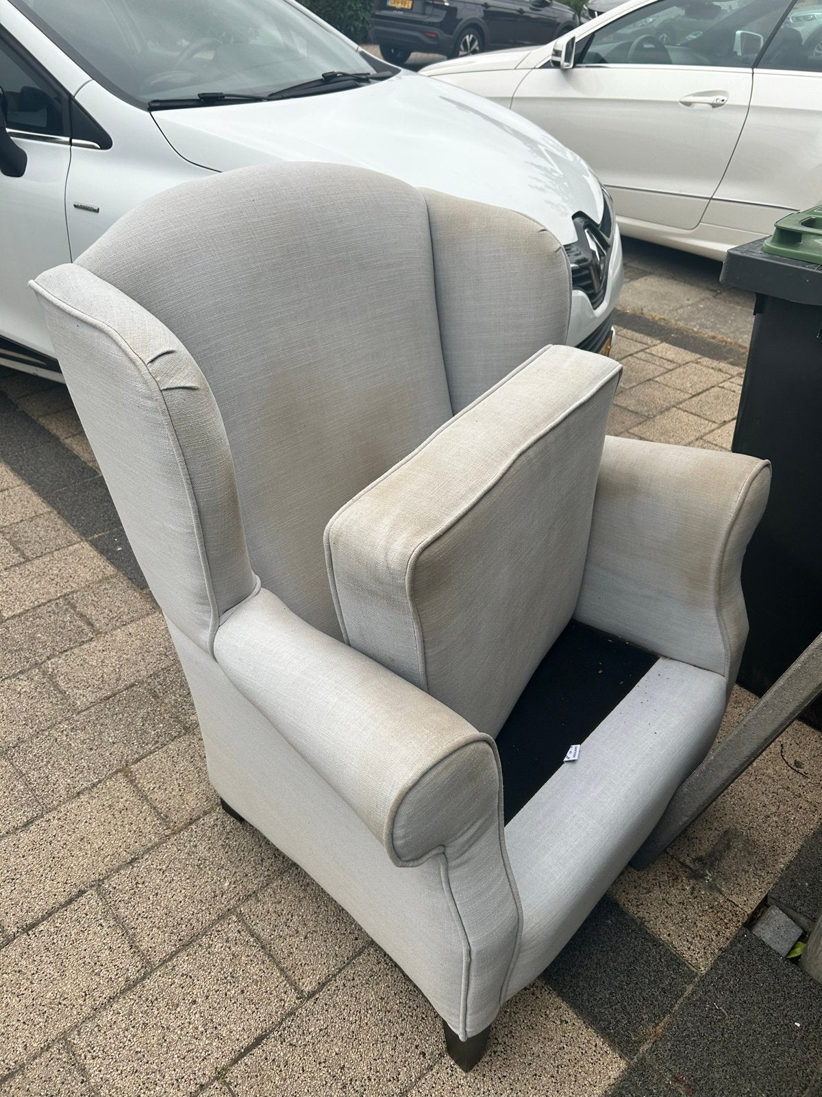 Grote stoel, gratis af te halen, Huis en Inrichting, Stoelen, Ophalen, Gebruikt, Overige kleuren, Eén