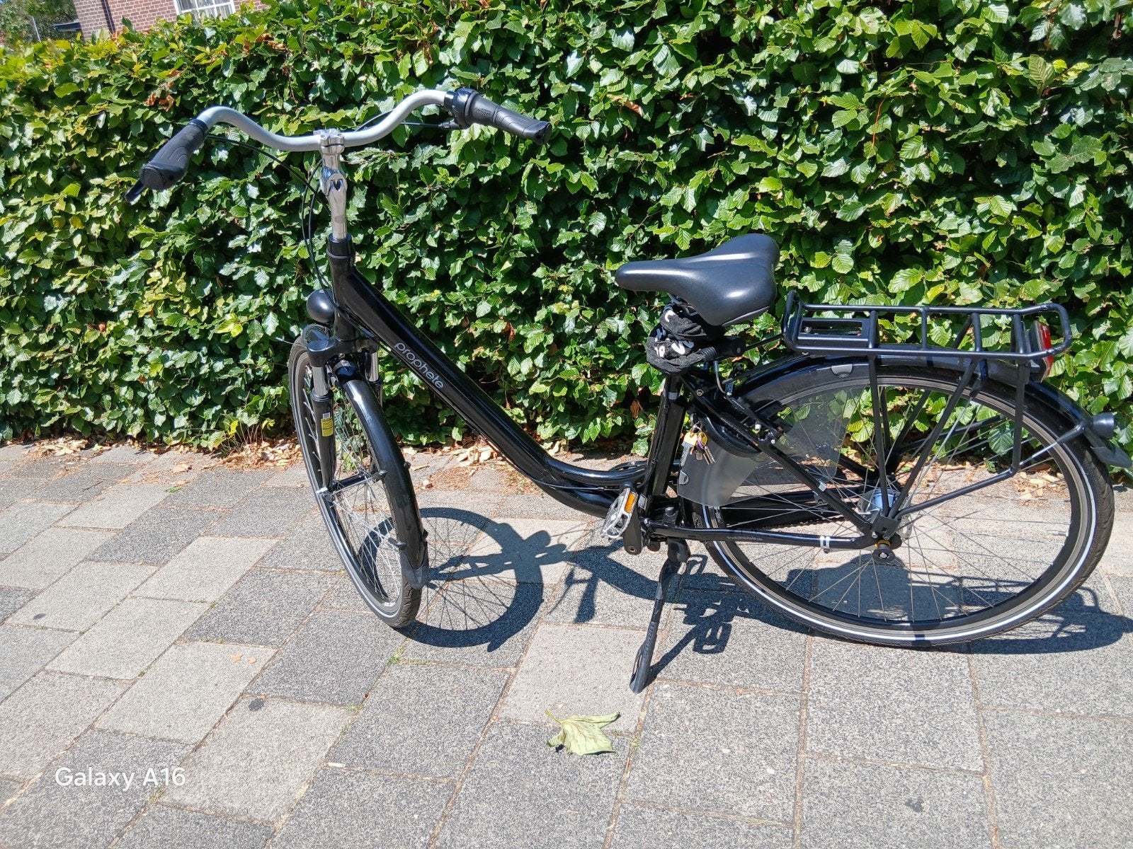 Prophete Damesfiets - Zwart, 7 versnellingen, Ophalen
