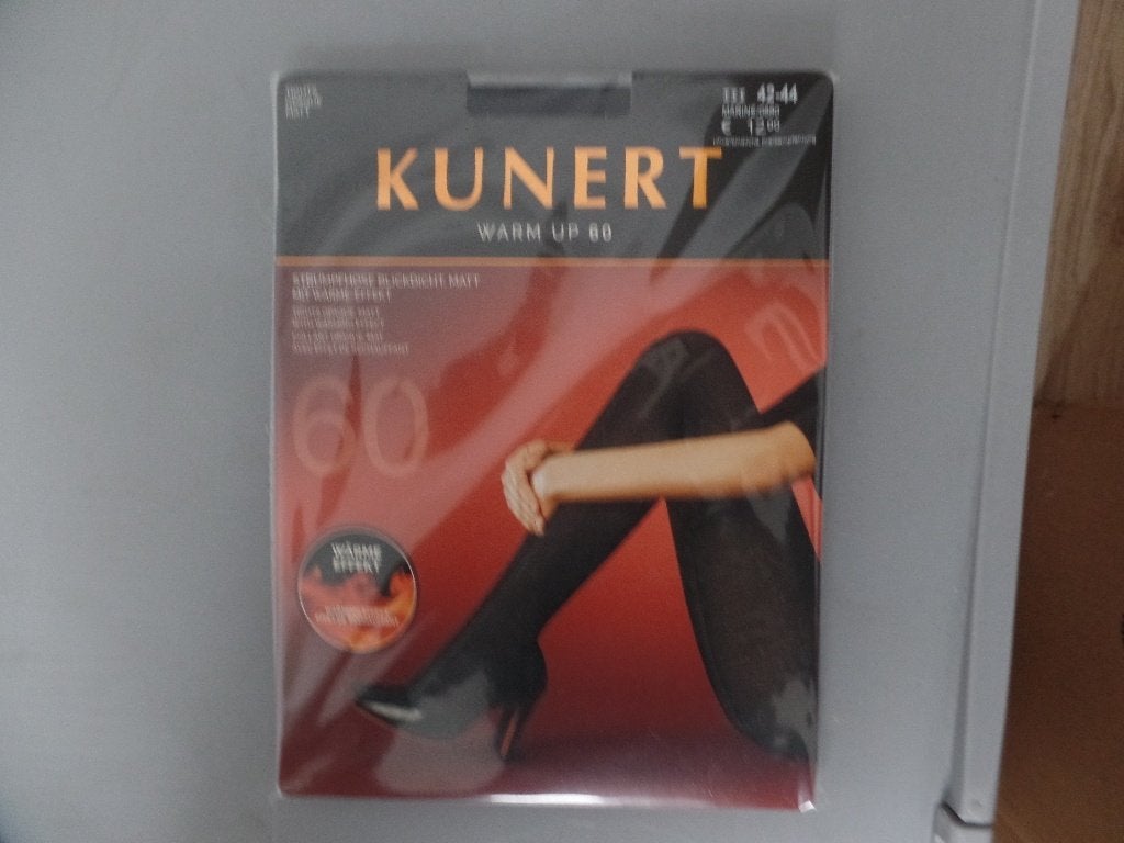 Panty Warm Up 60 Kunert (Marine), Verzenden, Nieuw, Blauw, Panty