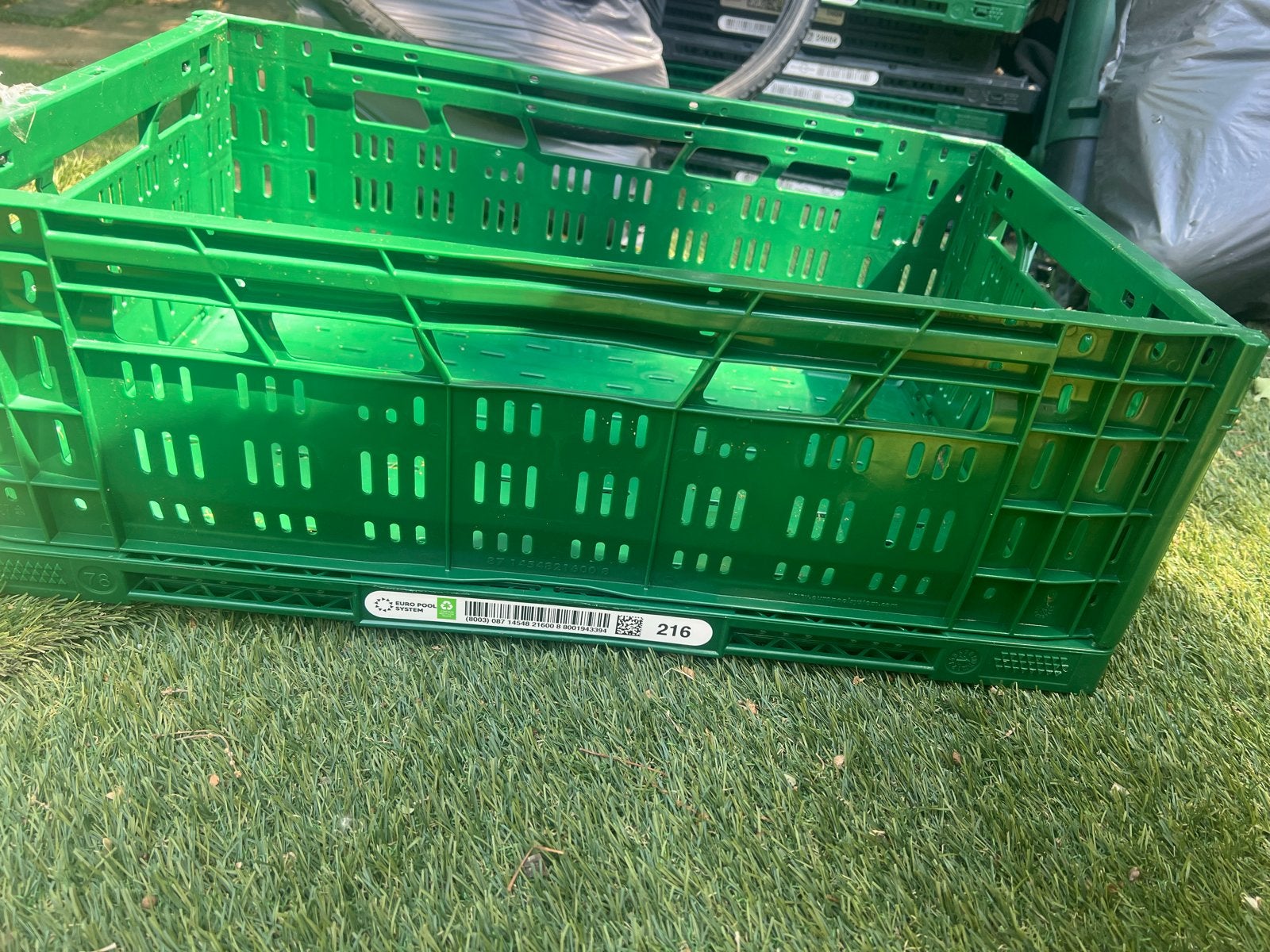 opvouwbare kraten - Handig voor opslag en transport, Gebruikt, 40 tot 60 cm, Opvouwbaar, 50 tot 75 cm