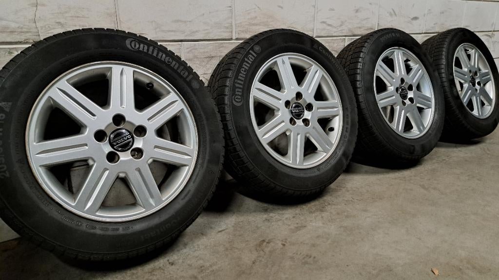 Caligo lm-velgen Volvo V50 S40 C30 V40 S60 V60 205/60/16, Auto-onderdelen, Banden en Velgen, Gebruikt, 16 inch, Banden en Velgen