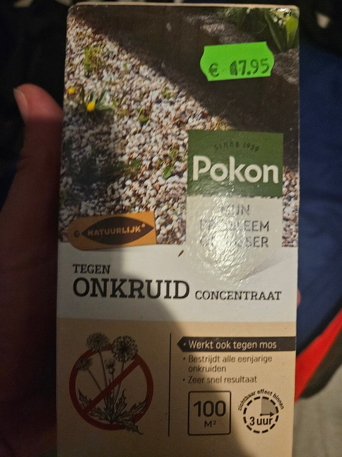 Pokon Onkruid Concentraat - 8x 100 m2 dekking, Ophalen of Verzenden, Nieuw, Pokon