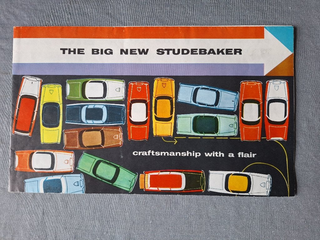 Brochure STUDEBAKER - USA, Ophalen of Verzenden, Zo goed als nieuw, Overige merken