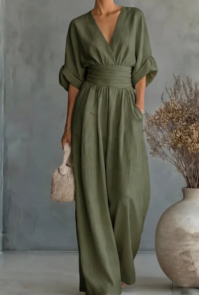 Jumpsuit maat L, Ophalen of Verzenden, Nieuw, Maat 42/44 (L), Groen