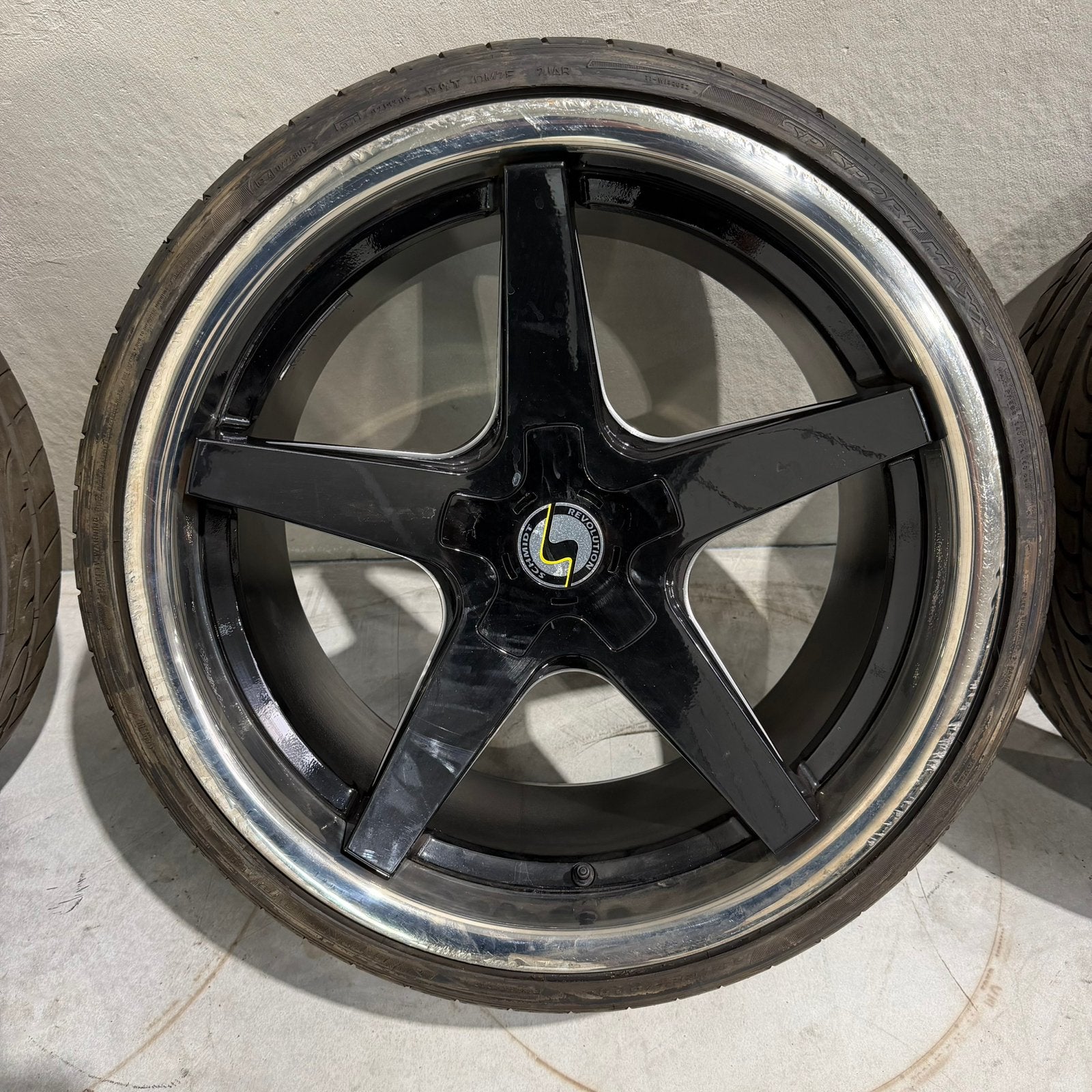 ☀️20 inch 5x112 Schmidt velgen met banden. Mercedes, BMW etc, Gebruikt, 285 mm, Banden en Velgen, Personenwagen