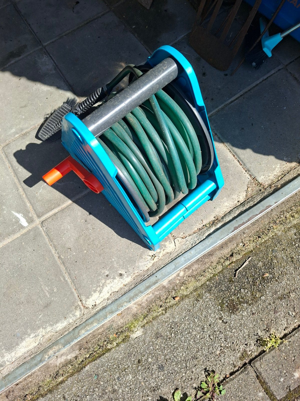 Waterslang op haspel, Ophalen of Verzenden, Tuinslang