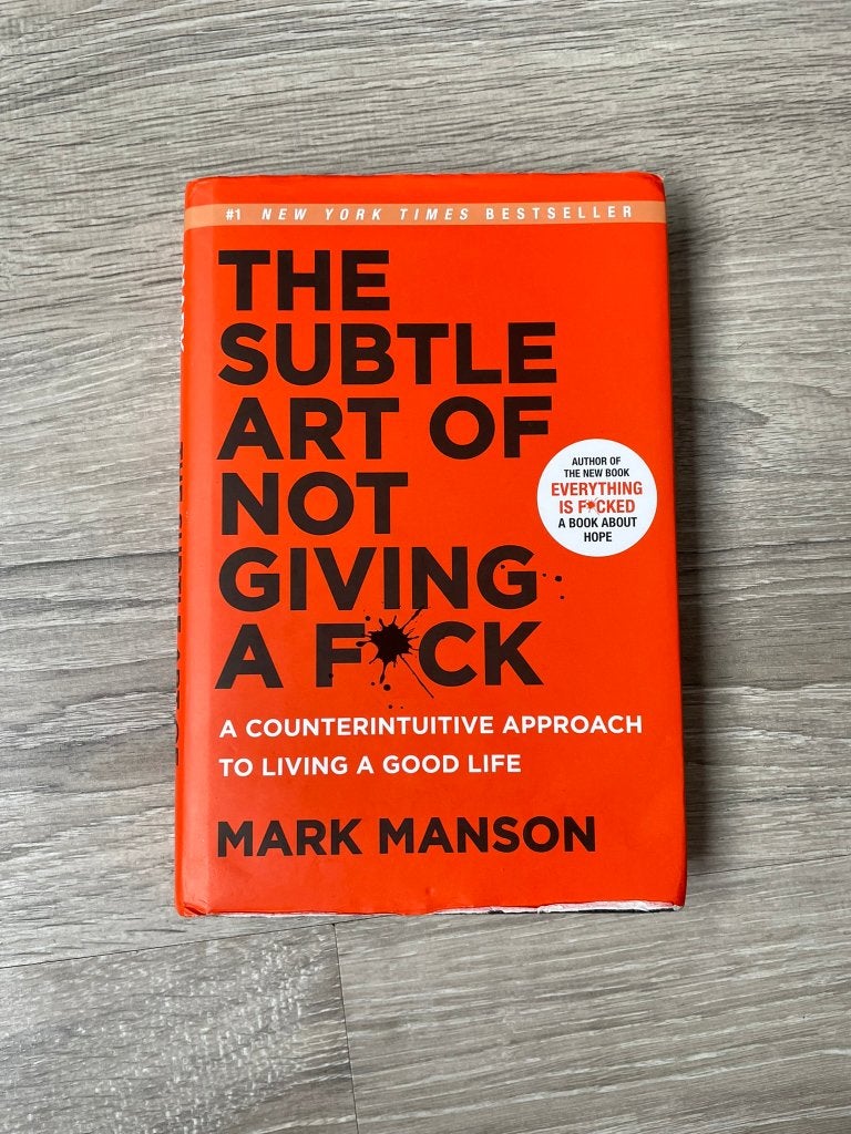 The Subtle Art of Not Giving a F*ck - Mark Manson, Ophalen of Verzenden, Zo goed als nieuw, Mark Manson, Amerika