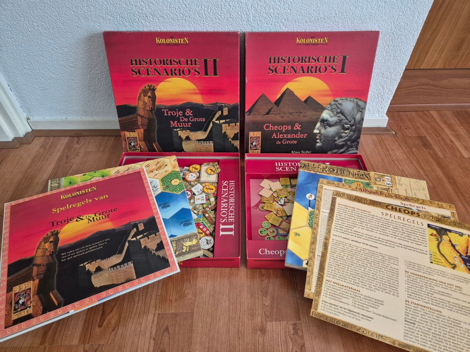 Kolonisten van Catan - Historische scenario's I en II, Ophalen of Verzenden