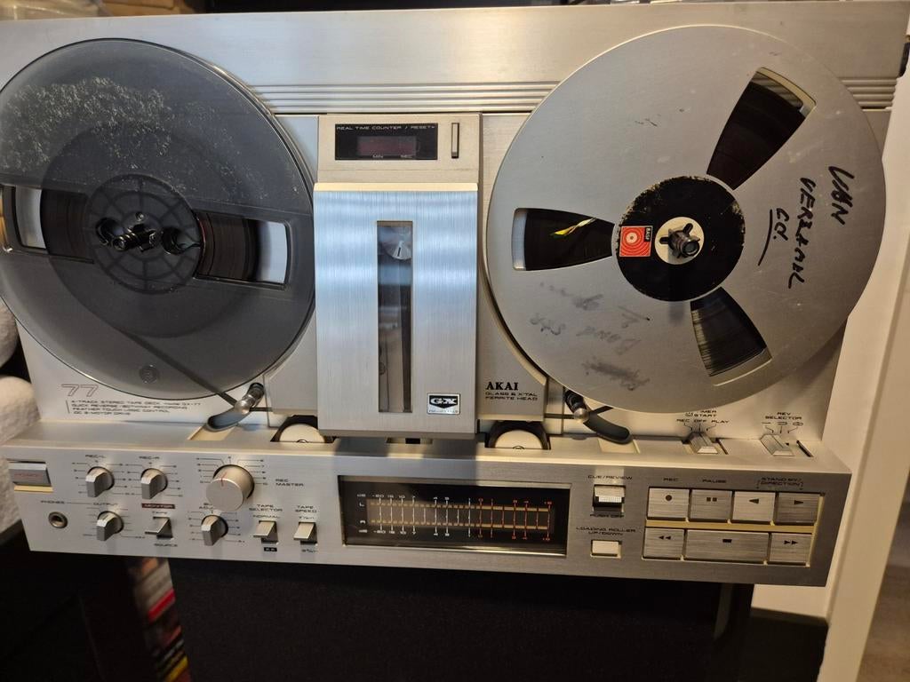 Te koop mooie  Akai 77 tapedeck, Audio, Tv en Foto, Bandrecorders, Ophalen, Bandrecorder