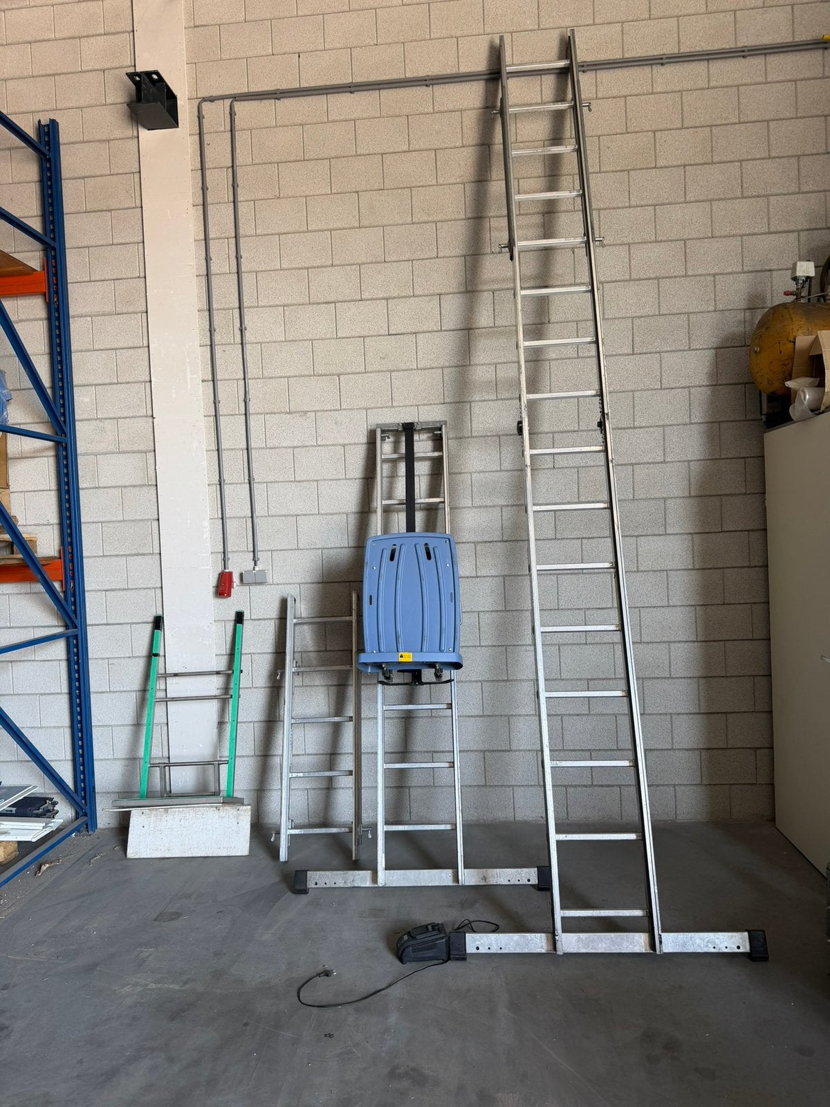 GEDA accu Ladderlift, Ophalen, Gebruikt, Ladder, Opvouwbaar of Inschuifbaar