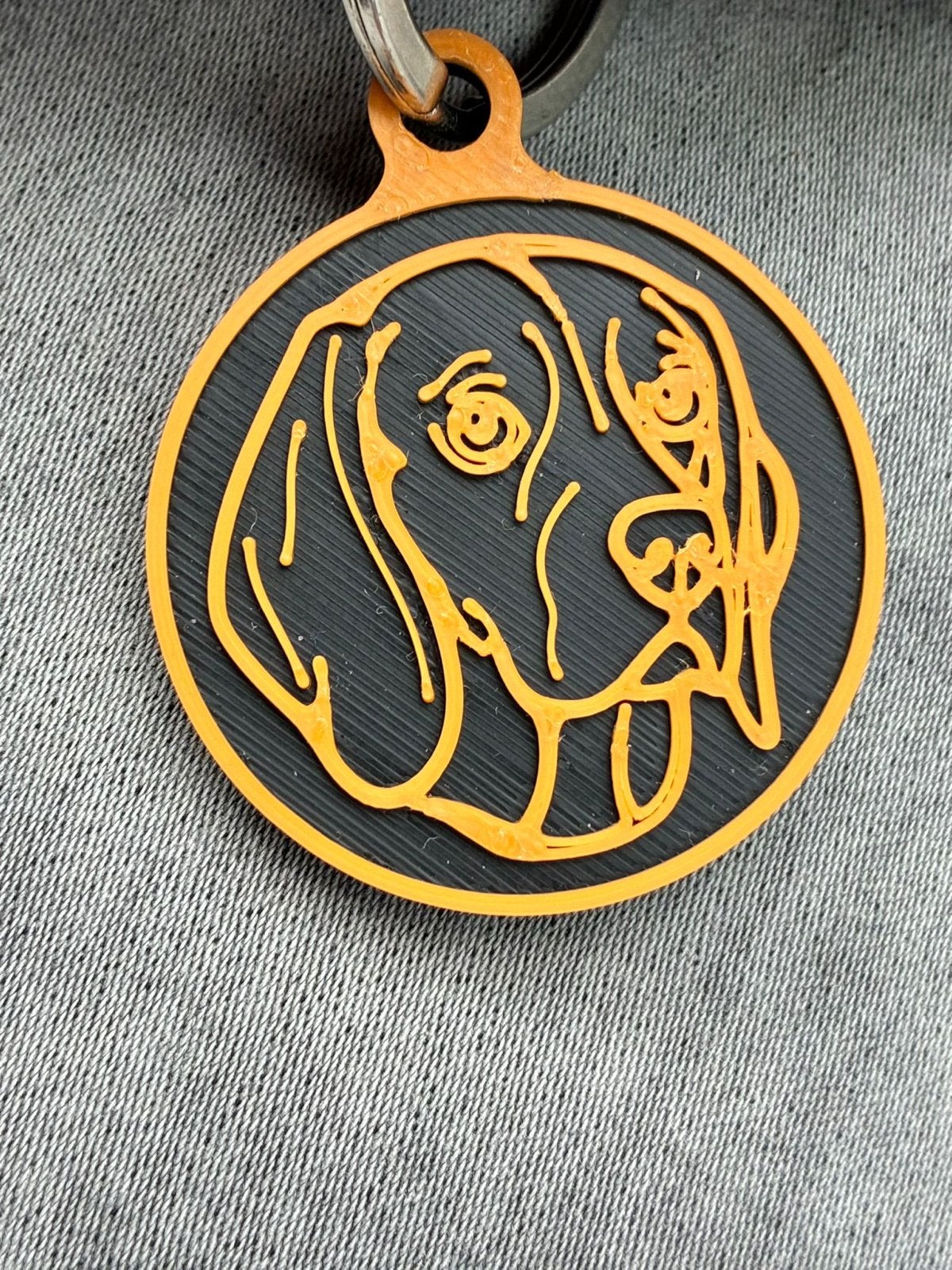 Nieuwe Beagle sleutelhanger - Diverse kleuren beschikbaar!, Verzamelen, Ophalen of Verzenden, Nieuw, Dier of Natuur