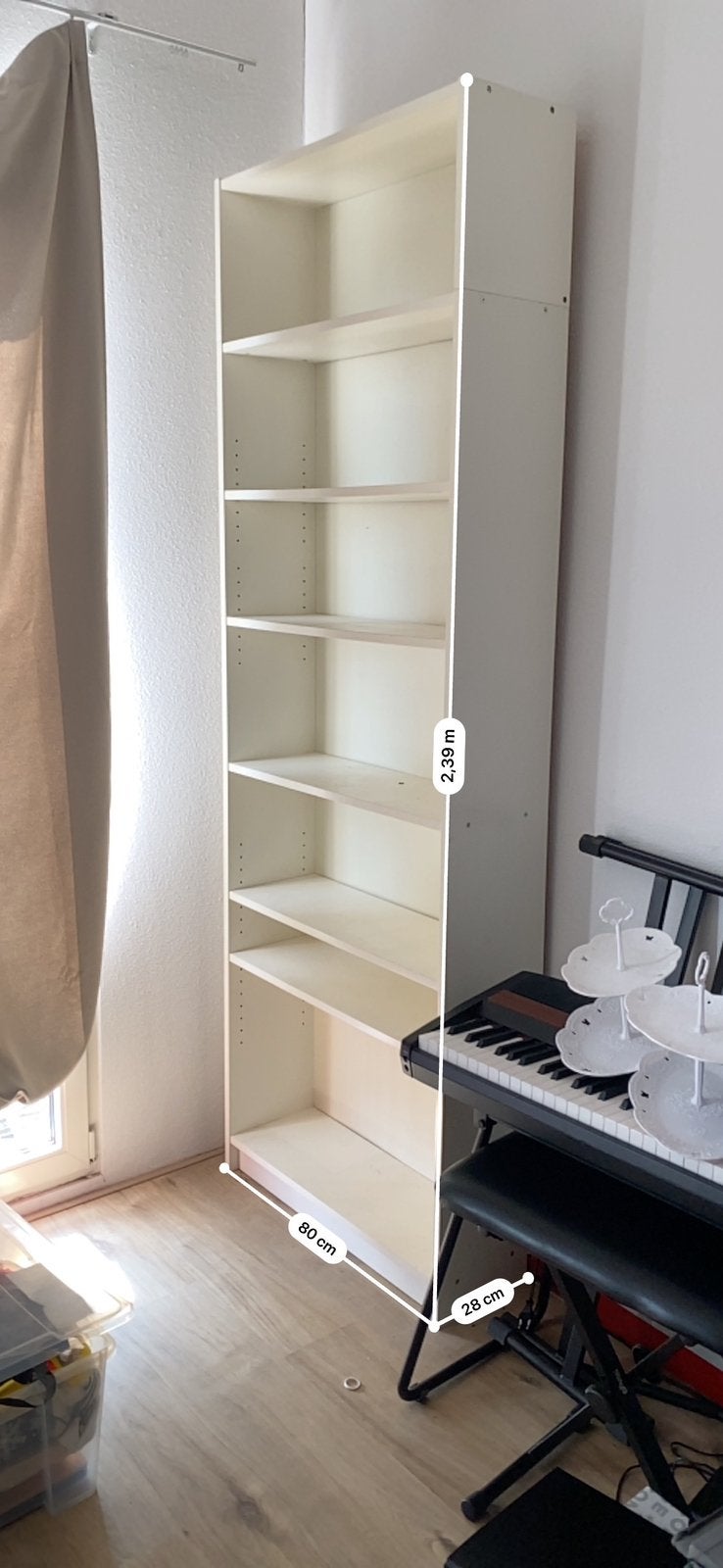 Hoge kast, Ophalen, 50 tot 100 cm, Zo goed als nieuw, 150 tot 200 cm