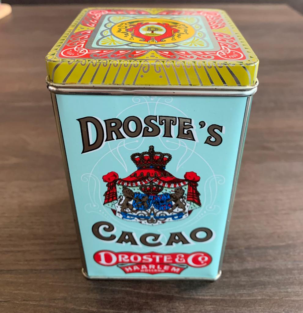 Droste’s cacao vintage blikje, Verzamelen, Ophalen of Verzenden, Gebruikt, Overige, Droste