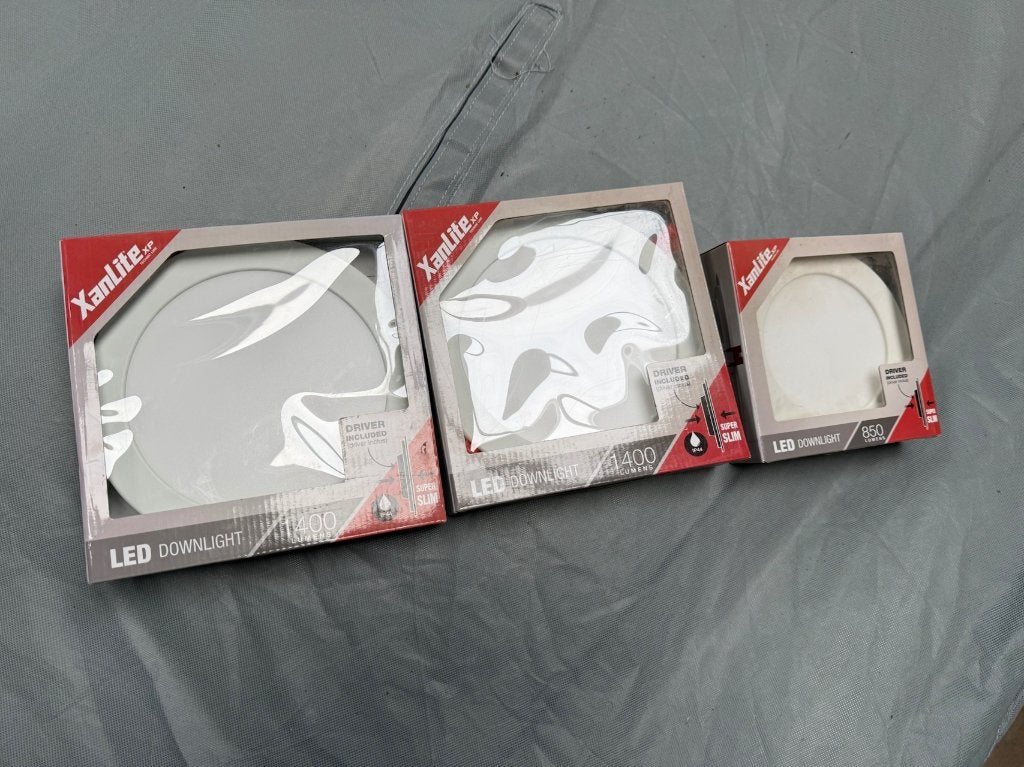 Led inbouw plafoniere (nieuw), Huis en Inrichting, Ophalen of Verzenden, Zo goed als nieuw, Plafondspot, LED